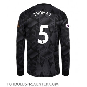 Arsenal Thomas Partey #5 Borta Matchtröja 2022-23 Långärmad